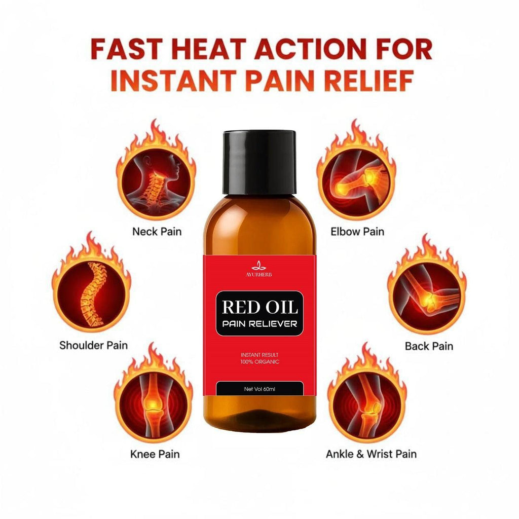 Instant Pain Relief Red Oil 60ml (Pack of 1)